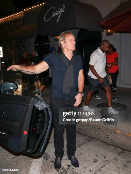 Michael Bolton is seen on July 07, 2018 in Los Angeles, California.