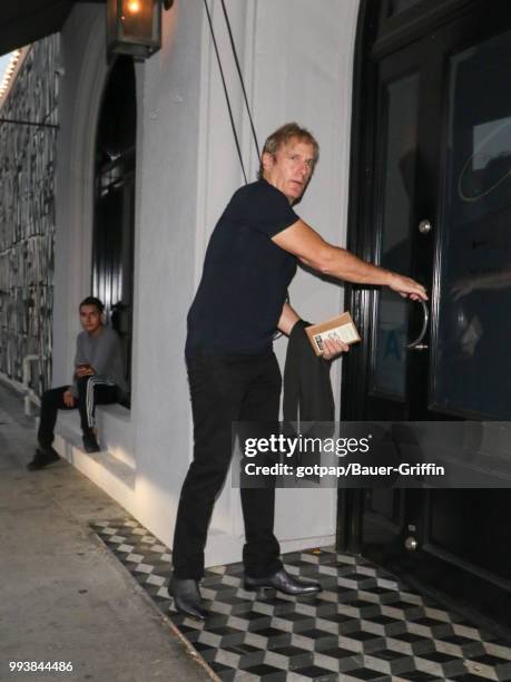 Michael Bolton is seen on July 07, 2018 in Los Angeles, California.