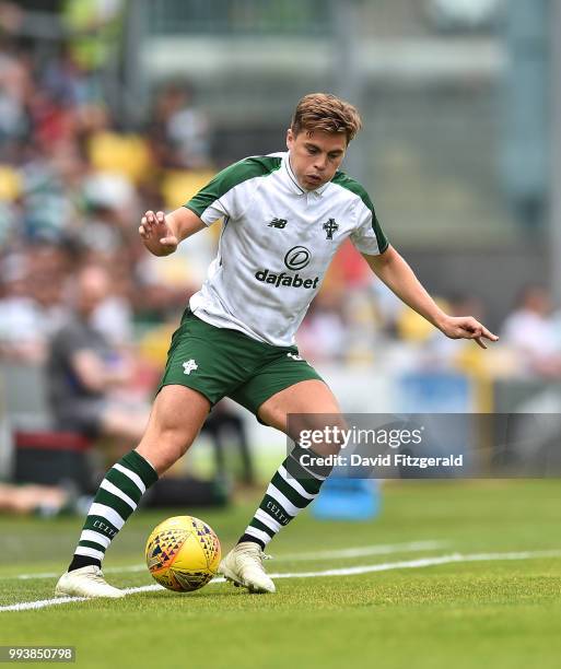 Dublin , Ireland - 7 July 2018; James Forrest of Glasgow Celtic during the Soccer friendly between Shamrock Rovers and Glasgow Celtic at Tallaght...