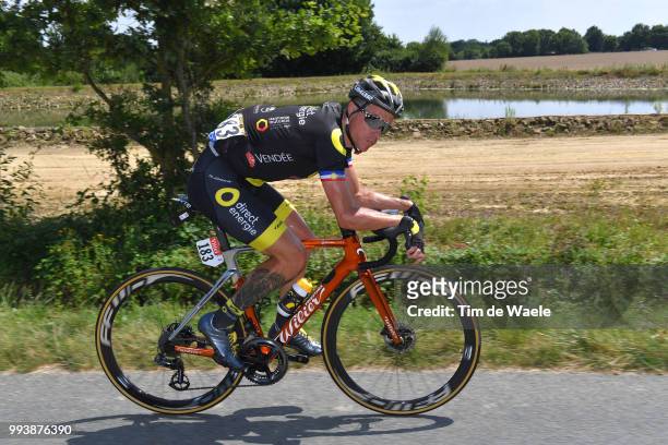 Sylvain Chavanel of France and Team Direct Energie / during the 105th Tour de France 2018, Stage 2 a 182,5km stage from Mouilleron-Saint-Germain to a...