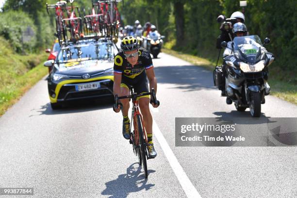 Sylvain Chavanel of France and Team Direct Energie / during the 105th Tour de France 2018, Stage 2 a 182,5km stage from Mouilleron-Saint-Germain to a...