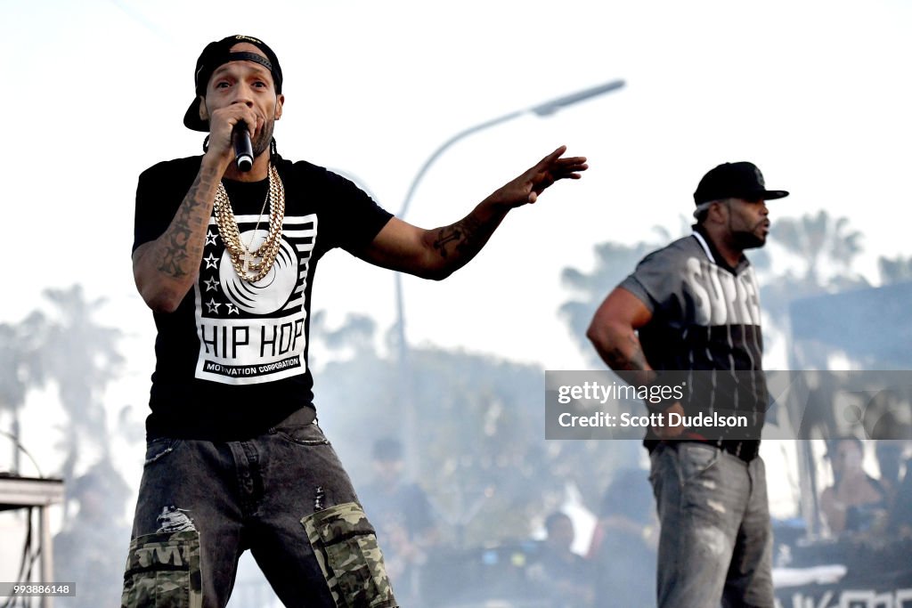 Rbx Rapper Lbc Rappers Redman and Method Man perform onstage during the Summertime ...