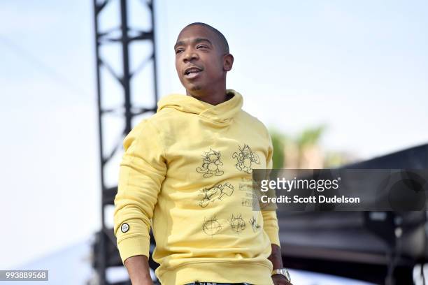 Rapper Ja Rule performs onstage during the Summertime in the LBC music festival on July 7, 2018 in Long Beach, California.