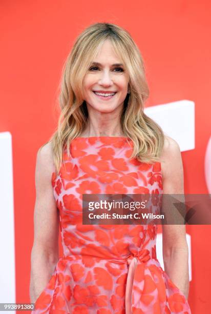 Holly Hunter attends the 'Incredibles 2' UK premiere at BFI Southbank on July 8, 2018 in London, England.
