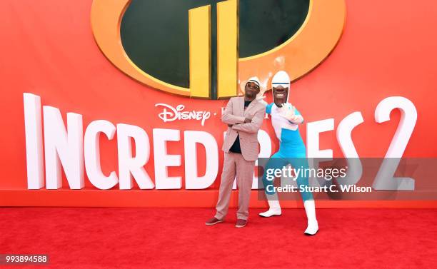 Samuel L Jackson attends the 'Incredibles 2' UK premiere at BFI Southbank on July 8, 2018 in London, England.