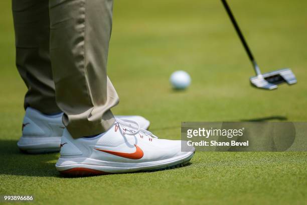 Doug Ghim of Texas putts during the Division I Men's Golf Individual Stroke Play Championship held at the Karsten Creek Golf Club on May 28, 2018 in...