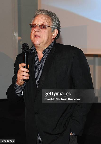 Producer Jeremy Thomas attends the Tokyo International Film Festival Cocktails at the Majestic Hotel during the 63rd Annual Cannes Film Festival on...