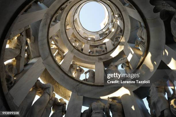 cimitero monumentale. milan - cimitero stock pictures, royalty-free photos & images