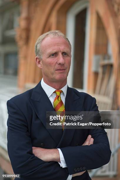 Former Kent cricketer, and the next President of the MCC, Matthew Fleming who begins his term in office from October 2016, photographed in the...