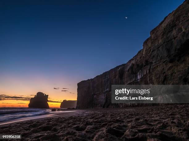 rocks, sea and stars - eisberg stock pictures, royalty-free photos & images