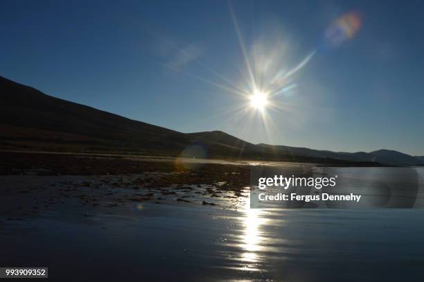 fur-guess photos: derrymore strand - fergus stock pictures, royalty-free photos & images