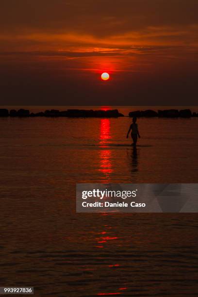 alba a san benedetto - benedetto stock-fotos und bilder