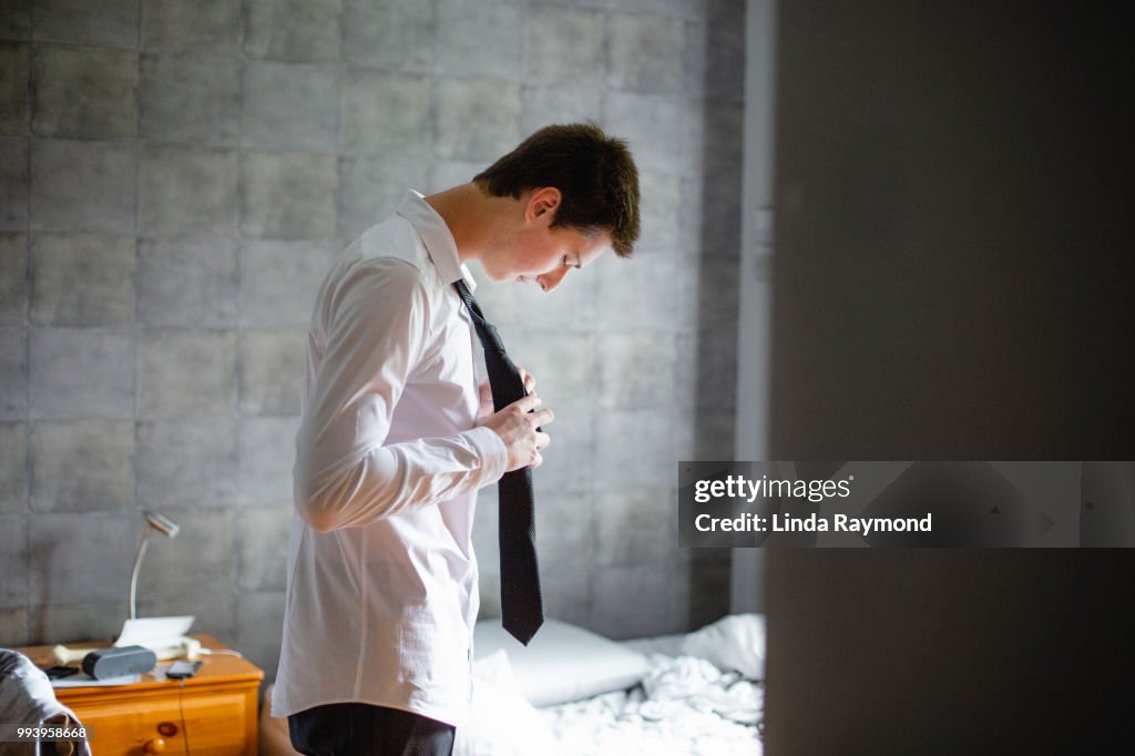 Teenager immer Kleid für eine Veranstaltung
