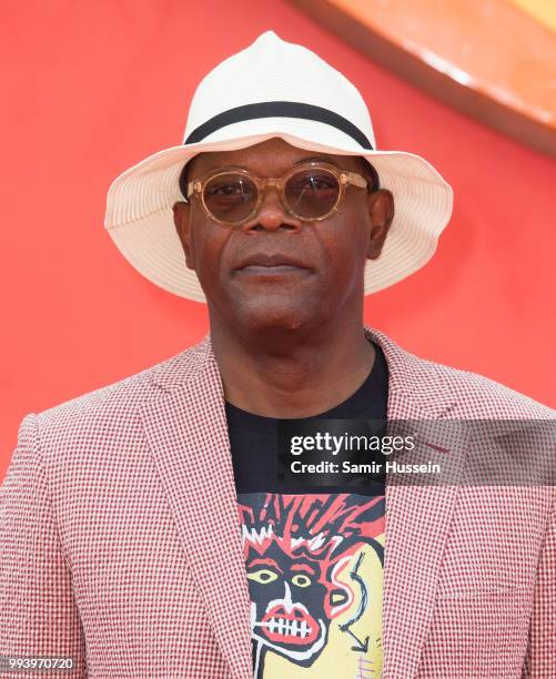 Samuel L Jackson attends the 'Incredibles 2' UK premiere at BFI Southbank on July 8, 2018 in London, England.