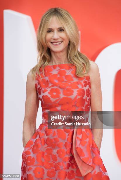 Holly Hunter attends the 'Incredibles 2' UK premiere at BFI Southbank on July 8, 2018 in London, England.