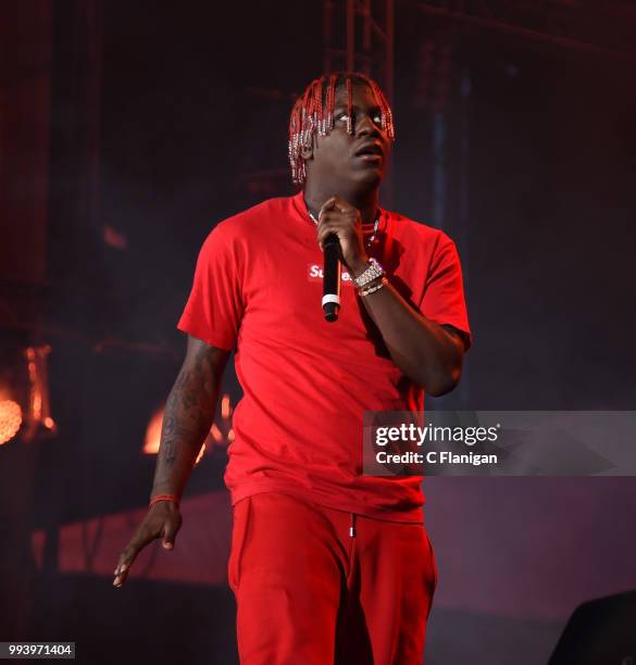 Lil Yachty performs during the 51st Festival d'ete de Quebec on July 7, 2018 in Quebec City, Canada.