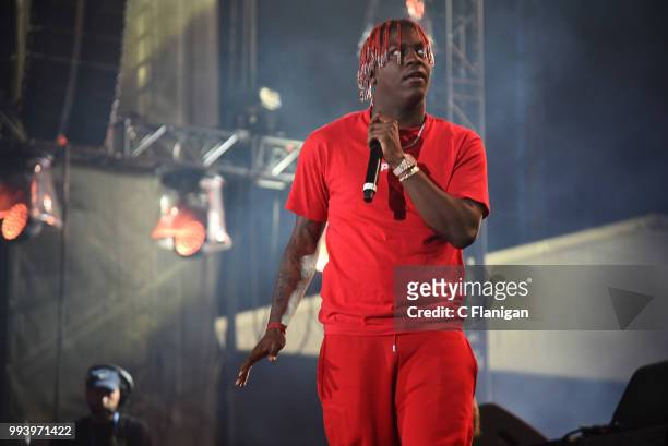 Lil Yachty performs during the 51st Festival d'ete de Quebec on July 7, 2018 in Quebec City, Canada.