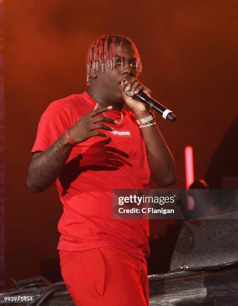 Lil Yachty performs during the 51st Festival d'ete de Quebec on July 7, 2018 in Quebec City, Canada.