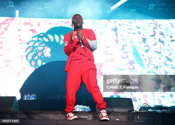 Lil Yachty performs during the 51st Festival d'ete de Quebec on July 7, 2018 in Quebec City, Canada.