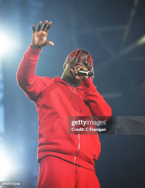 Lil Yachty performs during the 51st Festival d'ete de Quebec on July 7, 2018 in Quebec City, Canada.