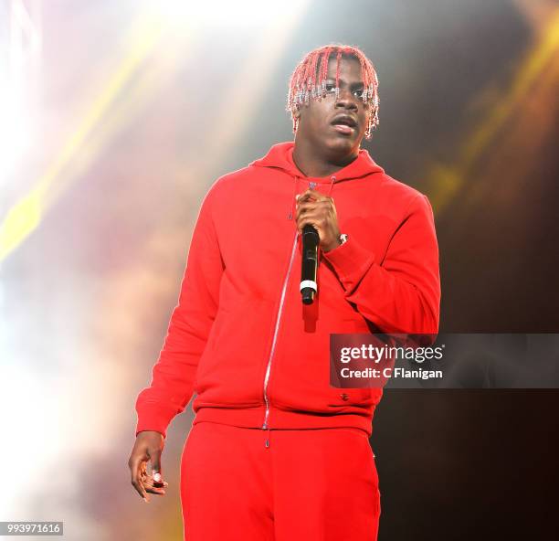 Lil Yachty performs during the 51st Festival d'ete de Quebec on July 7, 2018 in Quebec City, Canada.