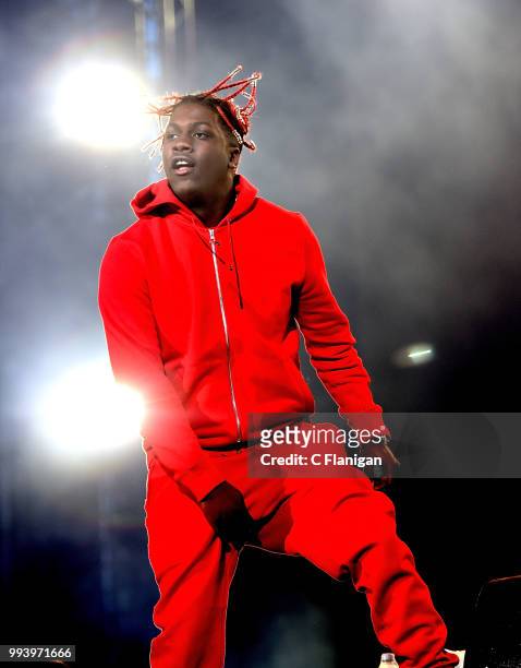 Lil Yachty performs during the 51st Festival d'ete de Quebec on July 7, 2018 in Quebec City, Canada.