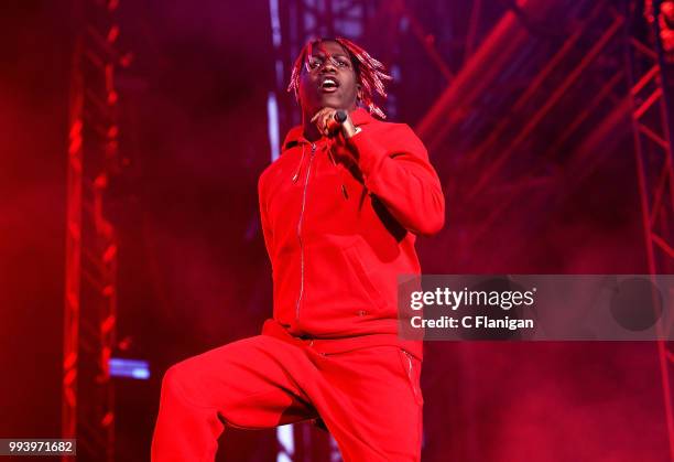 Lil Yachty performs during the 51st Festival d'ete de Quebec on July 7, 2018 in Quebec City, Canada.