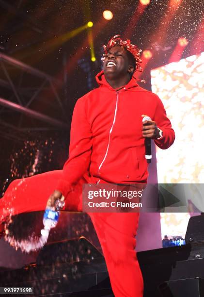 Lil Yachty performs during the 51st Festival d'ete de Quebec on July 7, 2018 in Quebec City, Canada.