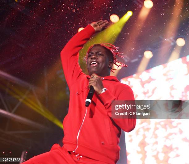 Lil Yachty performs during the 51st Festival d'ete de Quebec on July 7, 2018 in Quebec City, Canada.