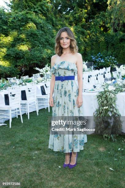 Rose Byrne attends the Hamptons Magazine Cover Star Rose Byrne Celebration Presented By Lalique Along With Maddox Gallery at Southampton Social Club...