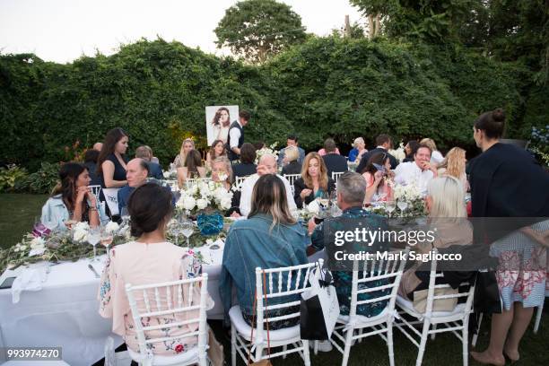 Atmosphere at the Hamptons Magazine Cover Star Rose Byrne Celebration Presented By Lalique Along With Maddox Gallery at Southampton Social Club on...