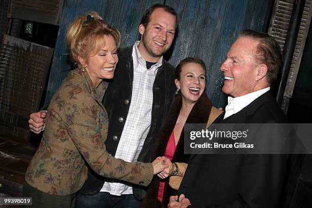 Kathie Lee Gifford, Tim Hasselbeck, Elisabeth Hasselbeck and Frank Gifford