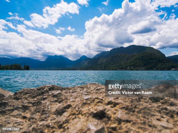 lake annecy - raam stock pictures, royalty-free photos & images