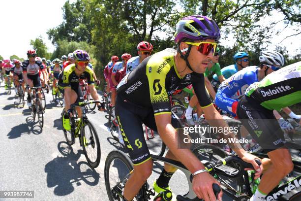 Jack Bauer of New Zealand and Team Mitchelton-Scott / during the 105th Tour de France 2018, Stage 2 a 182,5km stage from Mouilleron-Saint-Germain to...