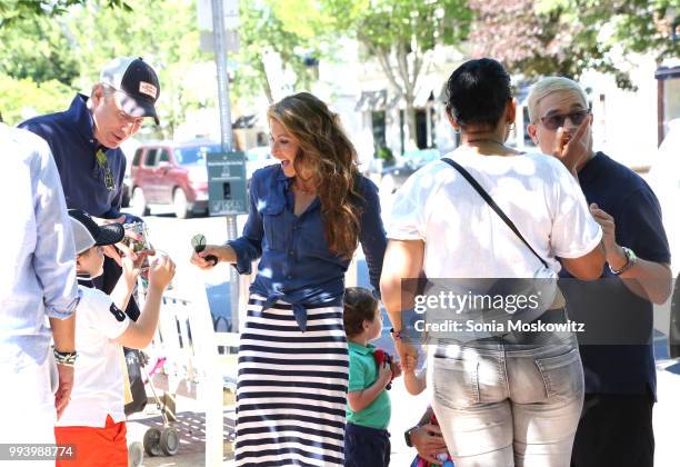 Dylan Lauren attends the "Hotel Transylvania 3: Summer Vacation" Special Screening on July 8, 2018 in East Hampton, New York.