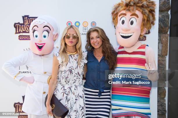 Rachel Zoe and Dylan Lauren attend the Sony Pictures Animation Screening of "Hotel Transylvania 3: Summer Vacation" on July 8, 2018 in East Hampton,...