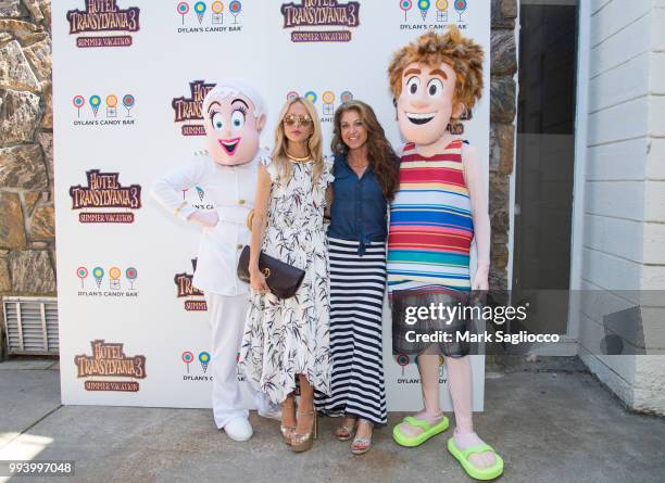 Rachel Zoe and Dylan Lauren attend the Sony Pictures Animation Screening of "Hotel Transylvania 3: Summer Vacation" on July 8, 2018 in East Hampton,...