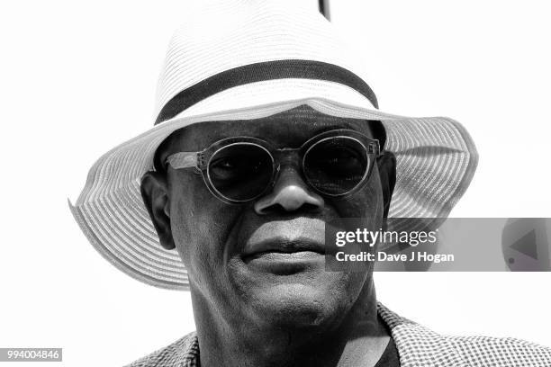 Samuel L. Jackson attends the 'Incredibles 2' UK Premiere at BFI Southbank on July 8, 2018 in London, England.