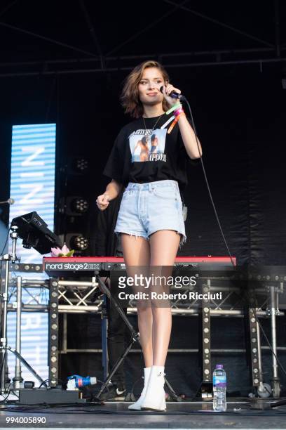 Nina Nesbitt headlines the King Tut's stage during TRNSMT Festival Day 5 at Glasgow Green on July 8, 2018 in Glasgow, Scotland.