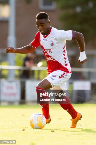 Gyrano Kerk of FC Utrecht during the friendly match between FC Utrecht and Ross County at Sportpark Thorbecke on July 06, 2018 in Utrecht, The...