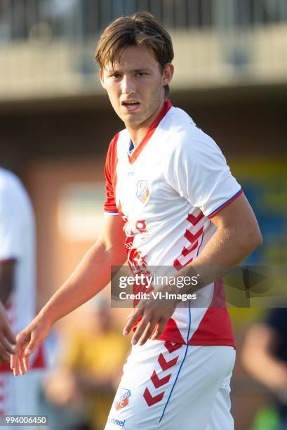 Joris van Overeem of FC Utrecht during the friendly match between FC Utrecht and Ross County at Sportpark Thorbecke on July 06, 2018 in Utrecht, The...