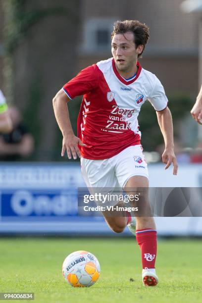 Joris van Overeem of FC Utrecht during the friendly match between FC Utrecht and Ross County at Sportpark Thorbecke on July 06, 2018 in Utrecht, The...