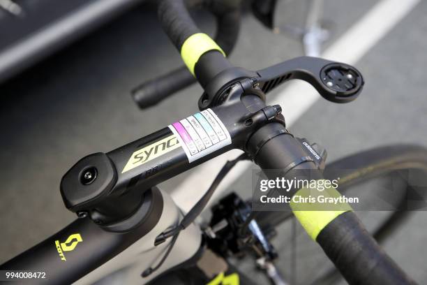 Adam Yates of Great Britain and Team Mitchelton-Scott / Route / Stem / Scott Bike / during the 105th Tour de France 2018, Stage 2 a 182,5km stage...