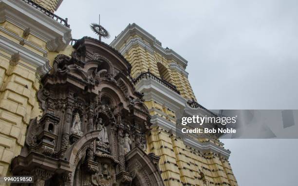 iglesia de santo domingo - detail - iglesia stock pictures, royalty-free photos & images