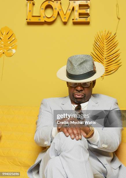 Bobby Brown at the 2018 Essence Music Festival Getty Images Portrait Studio on July 8, 2018 in New Orleans, Louisiana.