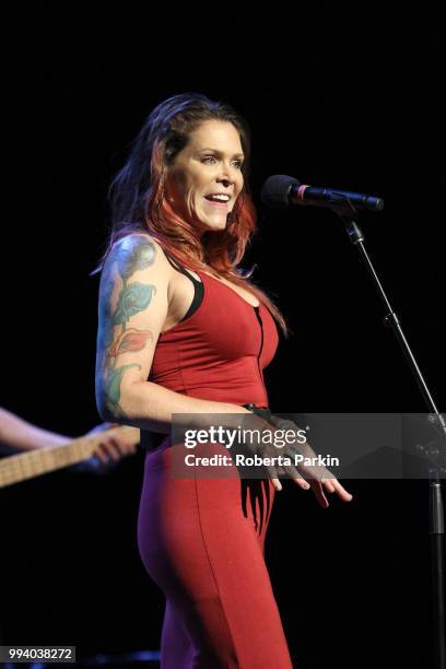 Beth Hart performs during the 2018 Festival International de Jazz de Montreal at Quartier des spectacles on July 7th, 2018 in Montreal, Canada.
