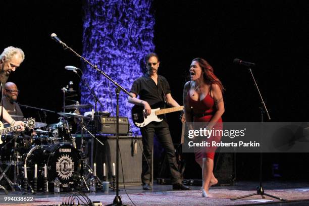 Beth Hart performs during the 2018 Festival International de Jazz de Montreal at Quartier des spectacles on July 7th, 2018 in Montreal, Canada.