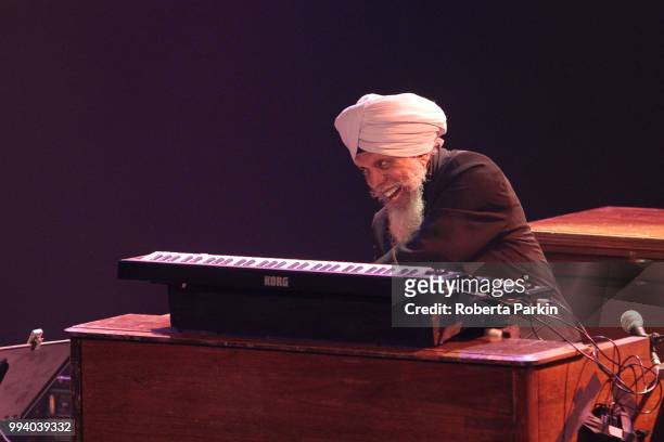Dr. Lonnie Smith performs during the 2018 Festival International de Jazz de Montreal at Quartier des spectacles on July 7th, 2018 in Montreal, Canada.