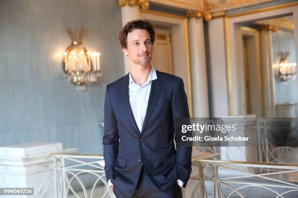 Florian David Fitz during the 'Oper fuer alle - Parsifal' as part of the Munich Opera Festival at Nationaltheater on July 8, 2018 in Munich, Germany.