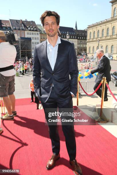 Florian David Fitz during the 'Oper fuer alle - Parsifal' as part of the Munich Opera Festival at Nationaltheater on July 8, 2018 in Munich, Germany.